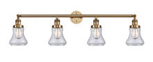  215-BB-G192 - Bellmont - 4 Light - 42 inch - Brushed Brass - Bath Vanity Light