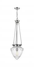  221-1P-PC-G664-12 - Beacon - 1 Light - 14 inch - Polished Chrome - Chain Hung - Pendant