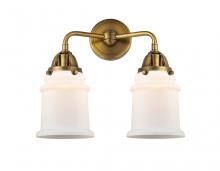  288-2W-BB-G181-LED - Canton - 2 Light - 14 inch - Brushed Brass - Bath Vanity Light