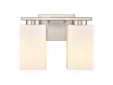  419-2W-SN-G4191-LED - Juneau - 2 Light - 11 inch - Satin Nickel - Bath Vanity Light