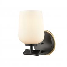  420-1W-BSB-W-LED - Remy - 1 Light - 5 inch - Black Satin Brass - Bath Vanity Light