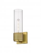  428-1W-BB-G428-12CL - Bolivar - 1 Light - 5 inch - Brushed Brass - Sconce