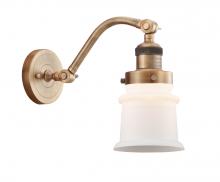  515-1W-BB-G181S-LED - Canton - 1 Light - 7 inch - Brushed Brass - Sconce