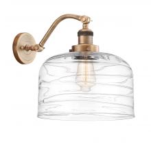  515-1W-BB-G713-L - Bell - 1 Light - 12 inch - Brushed Brass - Sconce