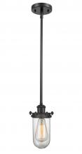  516-1S-BK-CE231-CL-LED - Kingsbury - 1 Light - 4 inch - Matte Black - Mini Pendant