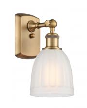  516-1W-BB-G441-LED - Brookfield - 1 Light - 6 inch - Brushed Brass - Sconce