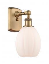  516-1W-BB-G81-LED - Eaton - 1 Light - 6 inch - Brushed Brass - Sconce