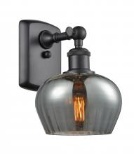  516-1W-BK-G93 - Fenton - 1 Light - 7 inch - Matte Black - Sconce