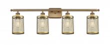  516-4W-BB-M18-BB - Nestbrook - 4 Light - 35 inch - Brushed Brass - Bath Vanity Light