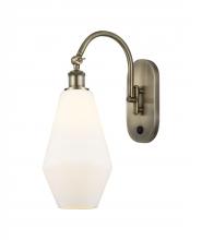  518-1W-AB-G651-7-LED - Cindyrella - 1 Light - 7 inch - Antique Brass - Sconce