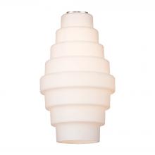  G671-8 - Cascade Light 8 inch White Glass