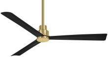  F787-SBR/CL - Simple - 52" Outdoor Ceiling Fan