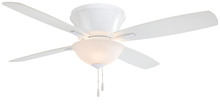  F533-WH - FLUSH MOUNT CEILING FAN