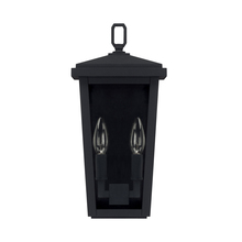  926221BK - 2 Light Outdoor Wall Lantern