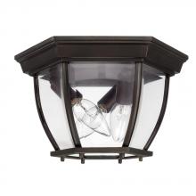  9802OB - 3 Light Outdoor Flush Mount