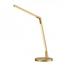  TL25517-BG - Miter 17-in Brushed Gold LED Table Lamp