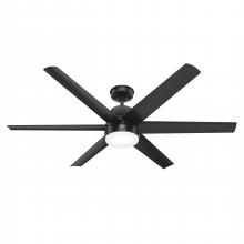  51875 - Hunter 60 inch Skysail Indoor / Outdoor Ceiling Fan with LED Light Kit and Wall Control