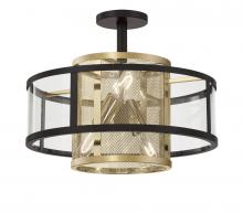  N7814-726 - 4 Light Pendant and Semi-Flush