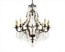  N950201 - 12 LIGHT CHANDELIER