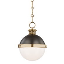  4019-ADB - 1 LIGHT SMALL PENDANT