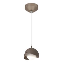  161183-SKT-STND-05-05-GG0711 - Brooklyn Double Shade Low Voltage Mini Pendant