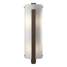  206730-SKT-05-BB0401 - Forged Vertical Bar Large Sconce