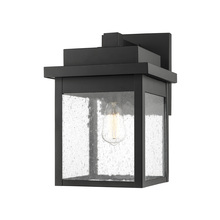  2663-PBK - Belle Chasse 1-Light Outdoor Wall Sconce Powder Coated Black