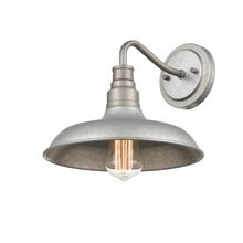  2951-GA - 1-Light Outdoor Wall Sconce Galvanized