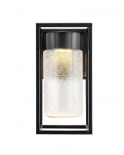  73001-PBK - Outdoor Wall Sconce LED Powder Coated Black