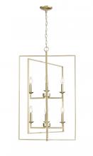  3248-MG - Nellis 8-Light Pendant light Modern Gold