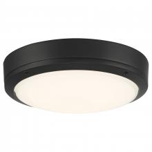  20250LEDMG-MBL/FST - Dual Voltage Outdoor LED Flush Mount