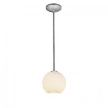  28085-1R-BS/WHTLN - (s) 1-Light Pendant