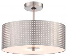  P5747-084 - Gridâ„¢ - 3 Light Semi Flush