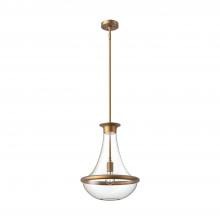  PD464014AG - Marcel 10-in Aged Gold 1 Light Pendant