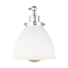  CW1131MWTPN - Wellfleet Single Arm Dome Task Sconce