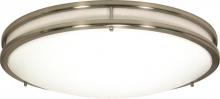  60/900 - Glamour - 3 Light CFL - 13" - Flush Mount - (3) 13w GU24 / Lamps Included