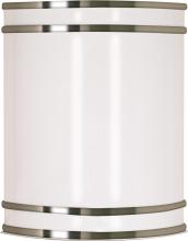  60/907 - Glamour - 1 Light CFL - 9" - Wall Fixture - Fluorescent - (1) 18w GU24 Lamp Included