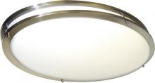  60/998 - Glamour - 2 Light CFL - 32" Oval - Flush Mount - (2) 36W Fluorescent