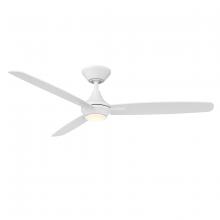  F-060L-MW - Blitzen Matte White WITH LUMINAIRE