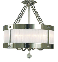  2164 PS - 5-Light Polished Silver Astor Flush / Semi-Flush Mount