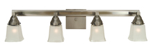  4774 SP/PN - 4-Light Satin Pewter/Polished Nickel Mercer Sconce