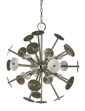  4976 AB/MB - 12-Light Antique Brass/Mahogany Bronze Apogee Chandelier