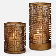  18953 - Uttermost Ruhi Hurricane Candleholders, S/2