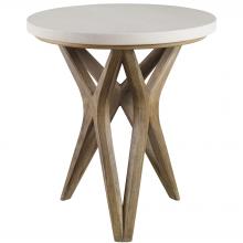  25437 - Marnie Limestone Side Table