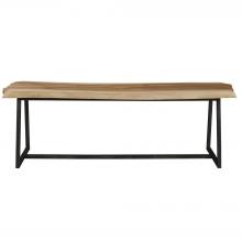  25487 - Uttermost Laurel Wooden Bench