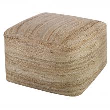  23973 - Camden Braided Hemp Pouf