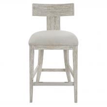  23693 - Idris White Counter Stool