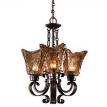  21008 - Vetraio 3Lt Oil Rubbed Bronze Chandelier