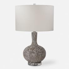  28483-1 - Uttermost Turbulence Distressed White Table Lamp