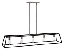 Hinkley 3335DZ - Large Five Light Open Frame Linear